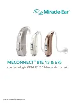 Предварительный просмотр 35 страницы Miracle-Ear MECONNECT BTE 13 User Manual