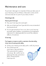 Preview for 20 page of Miracle-Ear MEEASE CIC User Manual