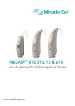 Miracle-Ear MEEASY BTE 13 User Manual preview