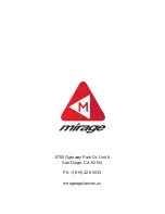 Предварительный просмотр 43 страницы Mirage IAPH301A Owner'S Manual