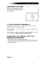 Preview for 5 page of Mirage Mirage OmniVibe Owner'S Manual