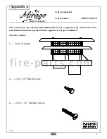 Предварительный просмотр 19 страницы Mirage SERIES A Installation And Operating Instructions Manual