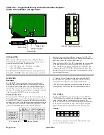 Предварительный просмотр 2 страницы Miranda ADA-1023 Manual To Installation And Operation