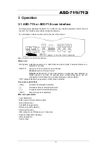 Предварительный просмотр 13 страницы Miranda ASD-711i Manual To Installation And Operation