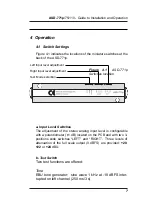 Preview for 14 page of Miranda ASD-771p Manual To Installation And Operation