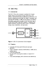 Preview for 5 page of Miranda DAC-191p Manual To Installation And Operation