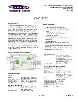 Miranda Densite ENC-1103 Manual To Installation And Operation preview