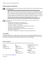 Предварительный просмотр 2 страницы Miranda DENSITE series Manual To Installation And Operation