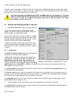 Preview for 116 page of Miranda DENSITE XVP-3901-DC Manual To Installation And Operation