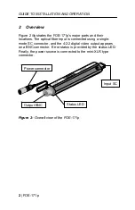 Предварительный просмотр 6 страницы Miranda FOE-171p Manual To Installation And Operation