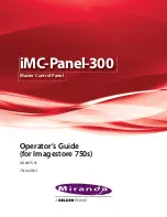 Miranda iMC-Panel-300 Operator'S Manual preview