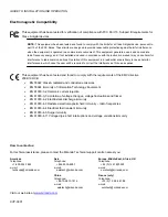 Предварительный просмотр 2 страницы Miranda XVP-3901 DENSITE series Manual To Installation And Operation