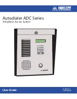 Preview for 1 page of Mircom Autodialer ADC Series User Manual