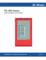 Предварительный просмотр 1 страницы Mircom FA-300 Series Installation And Operation Manual