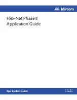 Preview for 1 page of Mircom Flex-Net Phase II Application Manual