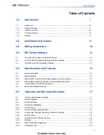 Preview for 3 page of Mircom FX-2000 series Installation And Wiring Manual