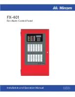 Предварительный просмотр 1 страницы Mircom FX-401 Installation And Operation Manual