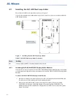 Предварительный просмотр 24 страницы Mircom FX-401 Installation And Operation Manual