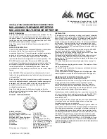 Mircom MGC MIX-4020 Installation And Maintenance Instructions предпросмотр