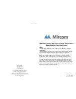 Mircom MHD-65-135 Installation Instructions preview