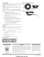 Preview for 2 page of Mircom MIX-5351AP Installation And Maintenance Instructions