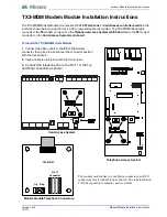 Mircom TX3-MDM Installation Instructions предпросмотр