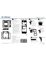 Mircom TX3-TOUCH-F15-B Assembly Manual preview