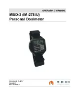 Mirion Technologies IM-278/U Operating Manual предпросмотр