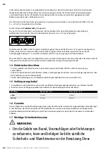 Preview for 62 page of MIRKA 1230 M AFC Operating Instructions Manual