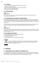 Preview for 70 page of MIRKA 1230 M AFC Operating Instructions Manual