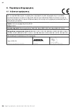 Preview for 86 page of MIRKA 1230 M AFC Operating Instructions Manual