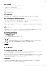 Preview for 121 page of MIRKA 1230 M AFC Operating Instructions Manual