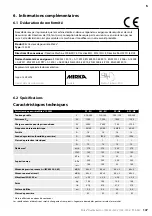 Preview for 147 page of MIRKA 1230 M AFC Operating Instructions Manual