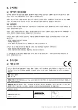 Preview for 221 page of MIRKA 1230 M AFC Operating Instructions Manual