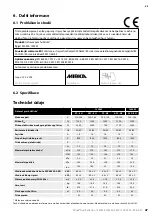 Preview for 47 page of MIRKA 1230 M PC Operating Instructions Manual