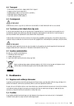 Preview for 121 page of MIRKA 1230 M PC Operating Instructions Manual