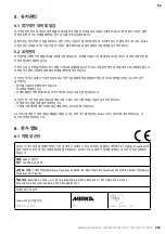 Preview for 223 page of MIRKA 1230 M PC Operating Instructions Manual