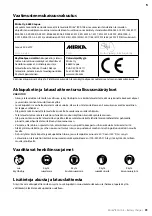 Preview for 31 page of MIRKA BCA 108 Operating Instructions Manual