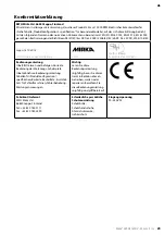 Предварительный просмотр 23 страницы MIRKA CEROS150NV Operating Instructions Manual