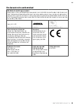 Предварительный просмотр 35 страницы MIRKA CEROS150NV Operating Instructions Manual