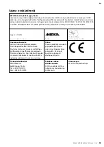 Предварительный просмотр 51 страницы MIRKA CEROS150NV Operating Instructions Manual