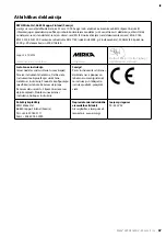 Предварительный просмотр 67 страницы MIRKA CEROS150NV Operating Instructions Manual