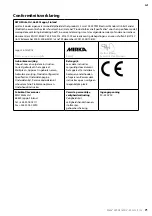 Предварительный просмотр 71 страницы MIRKA CEROS150NV Operating Instructions Manual