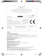 Preview for 26 page of MIRKA ceros550 cv Operating Instructions Manual