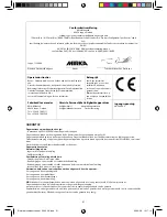 Preview for 51 page of MIRKA ceros550 cv Operating Instructions Manual