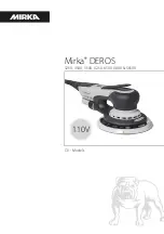 MIRKA DEROS 325X Operating Instructions Manual preview