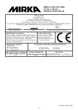 Предварительный просмотр 96 страницы MIRKA MR-38CV Operating Instructions Manual