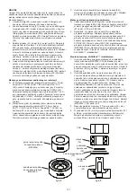 Предварительный просмотр 122 страницы MIRKA MR-38CV Operating Instructions Manual