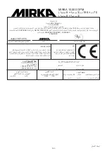 Предварительный просмотр 181 страницы MIRKA MR-38CV Operating Instructions Manual