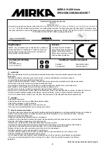 Preview for 49 page of MIRKA OS 343CV Operating Instructions Manual